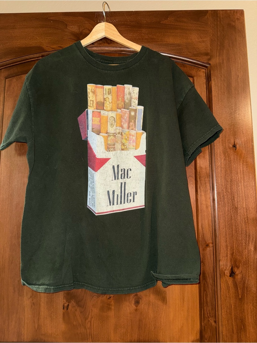 Mac Miller Cigarette Pack Graphic T-Shirt